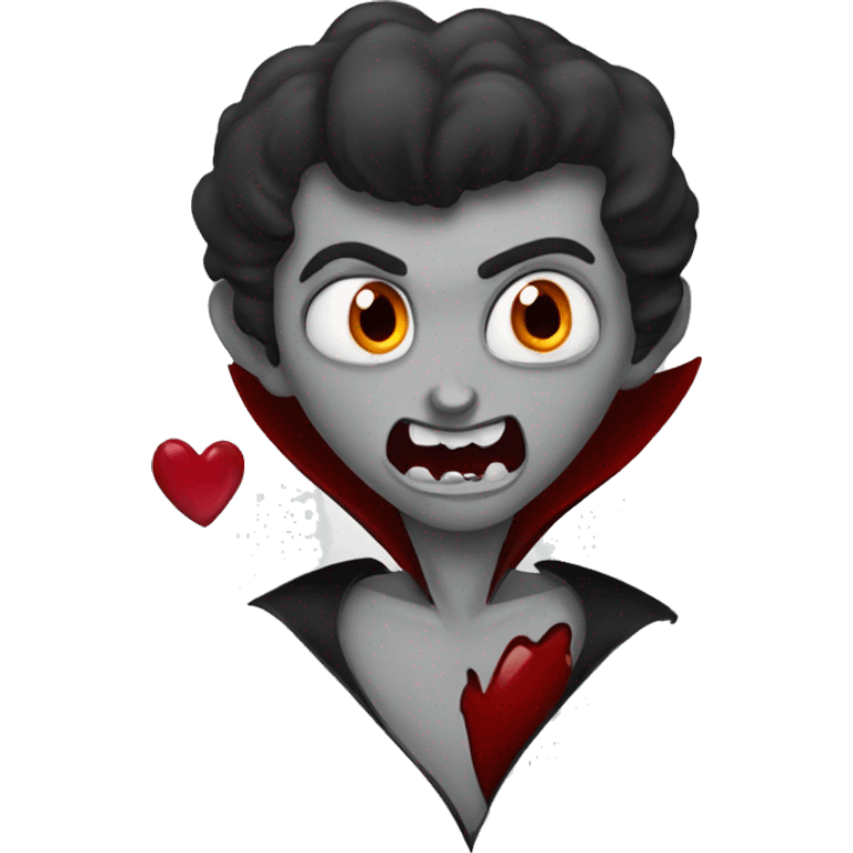 vampire heart  emoji