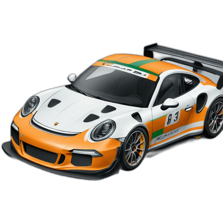 Porsche gt3r emoji