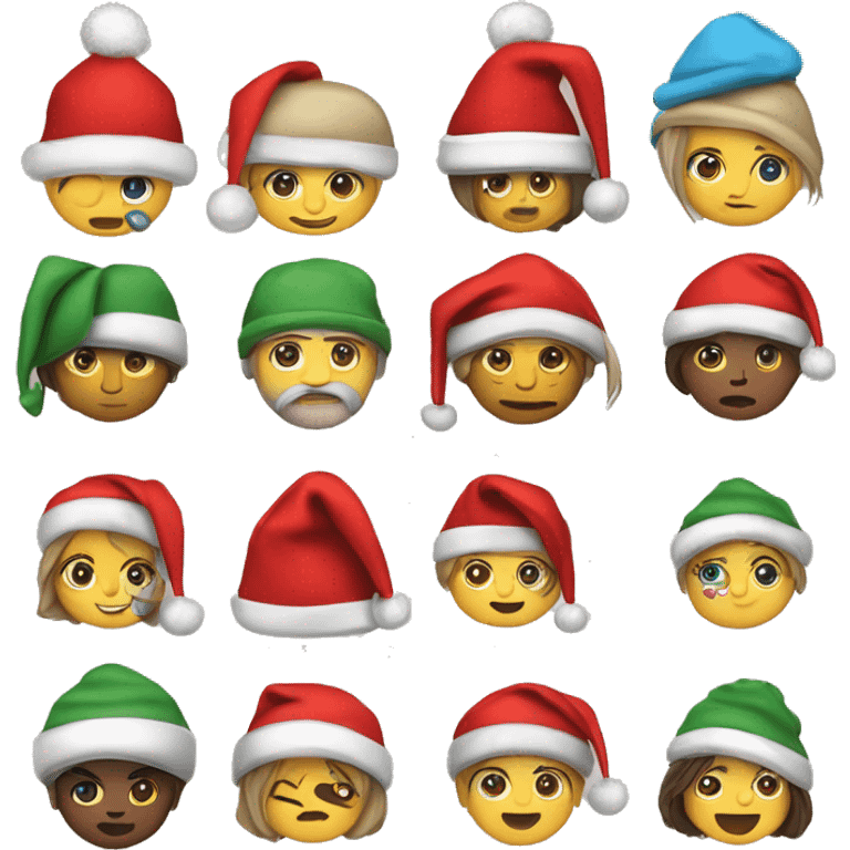 Un gorro navideño que contengala palabra Dra.Kathleen emoji