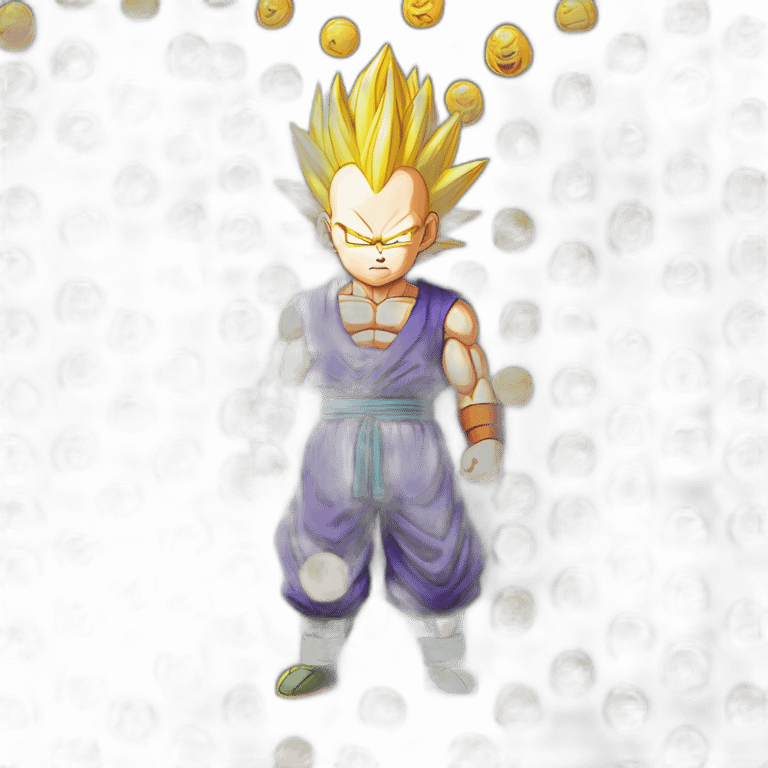 Gotenks fat dragon ball emoji