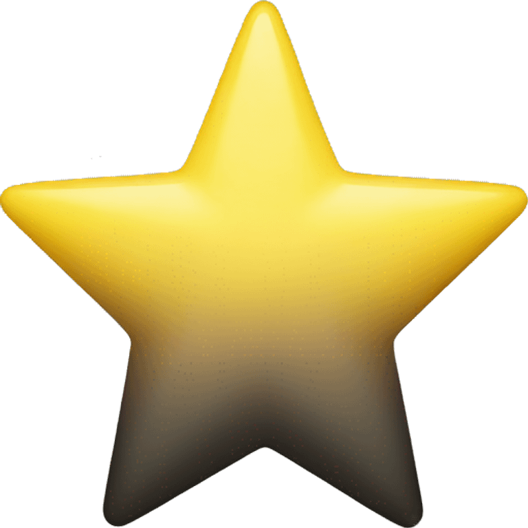 half shaded yellow star emoji