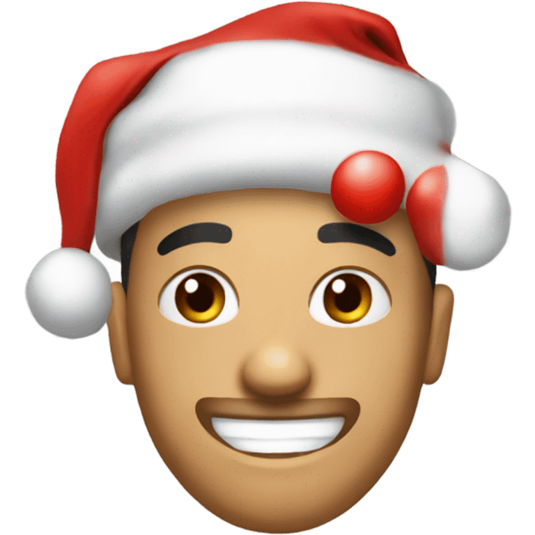 Give my selfie emoji a Santa hat emoji