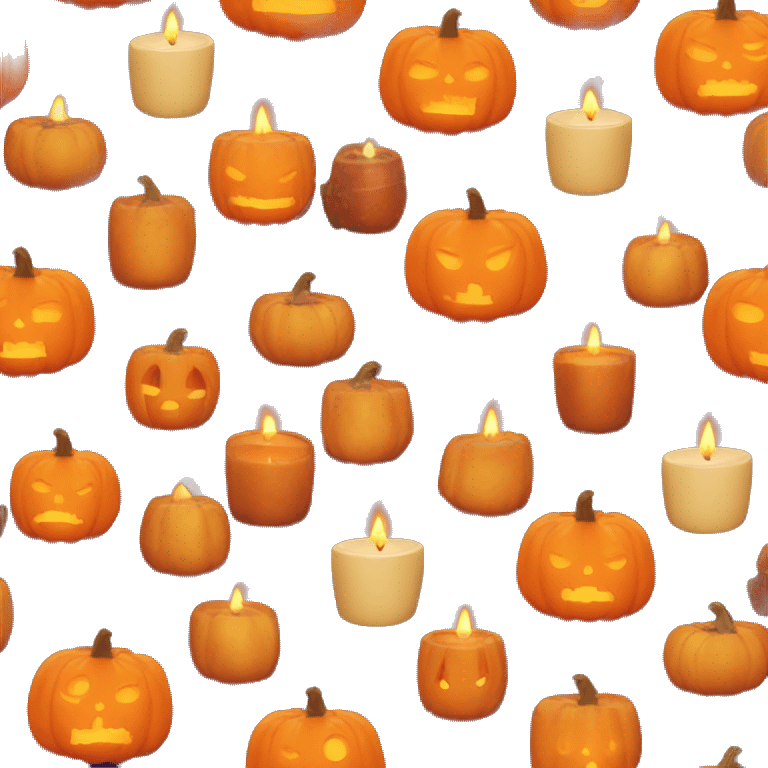 Pumpkin Spice candle emoji