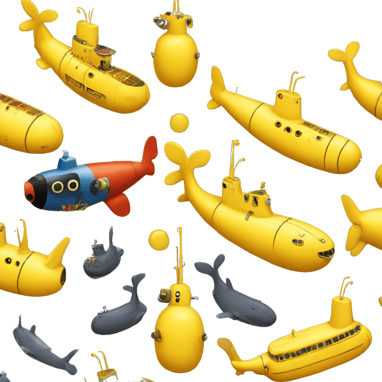 Yellow submarine emoji