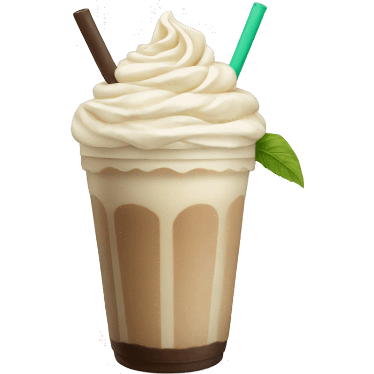 vanilla frappe  emoji