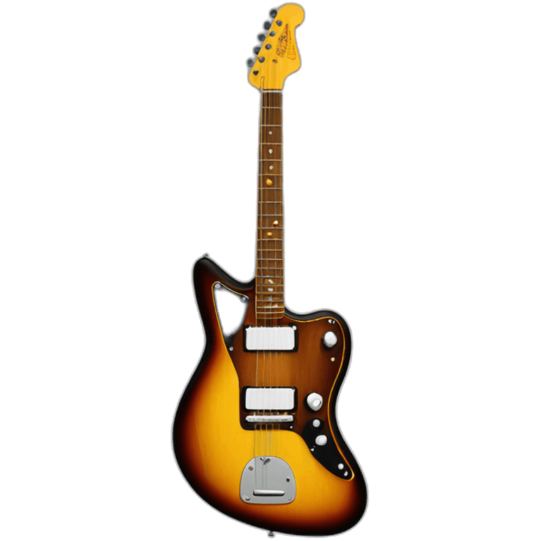 Jazzmaster guitar emoji