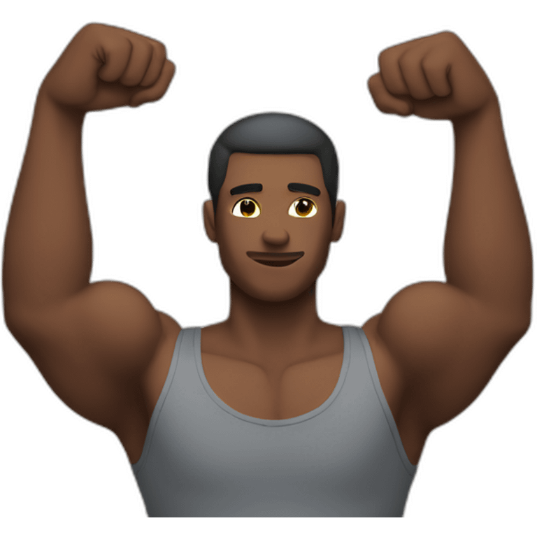 man arms emoji