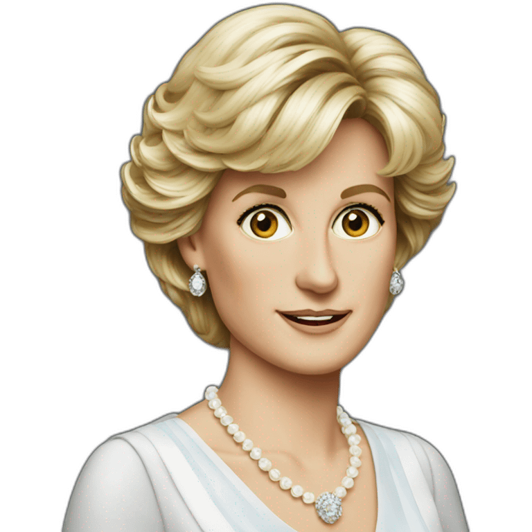 lady diana emoji