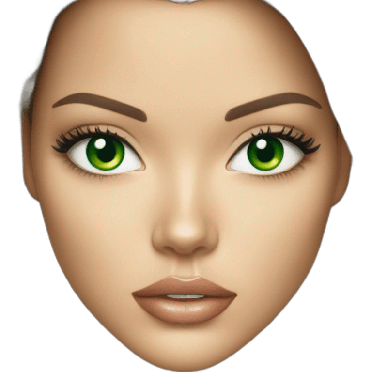 adriana lima green eyes emoji