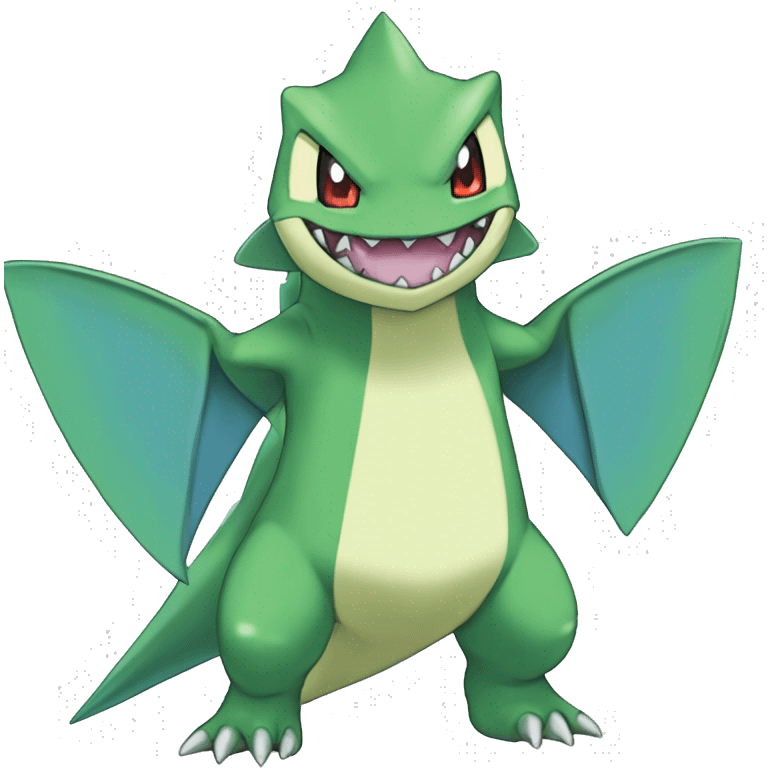 Larvitar-Sharpedo-Gabite-Gible-Digimon Full Body emoji