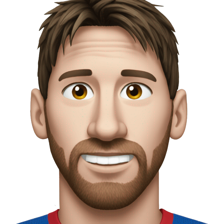 MESSI pleure emoji