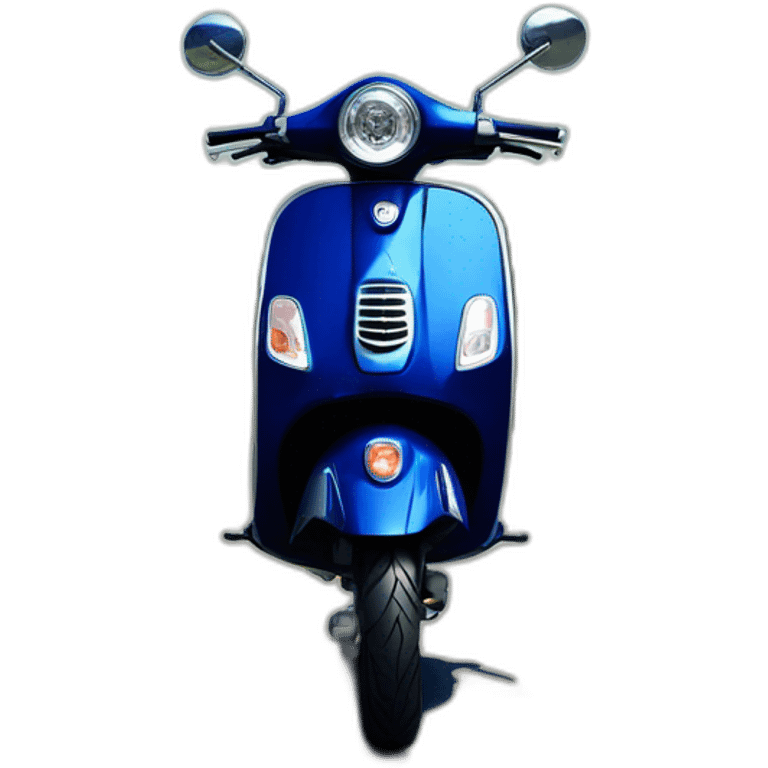 Beautiful and cutie Vespa Lx Midnight Blue  emoji