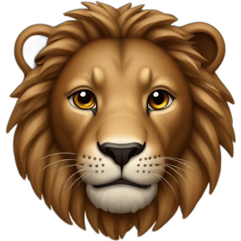 African lions in leather emoji