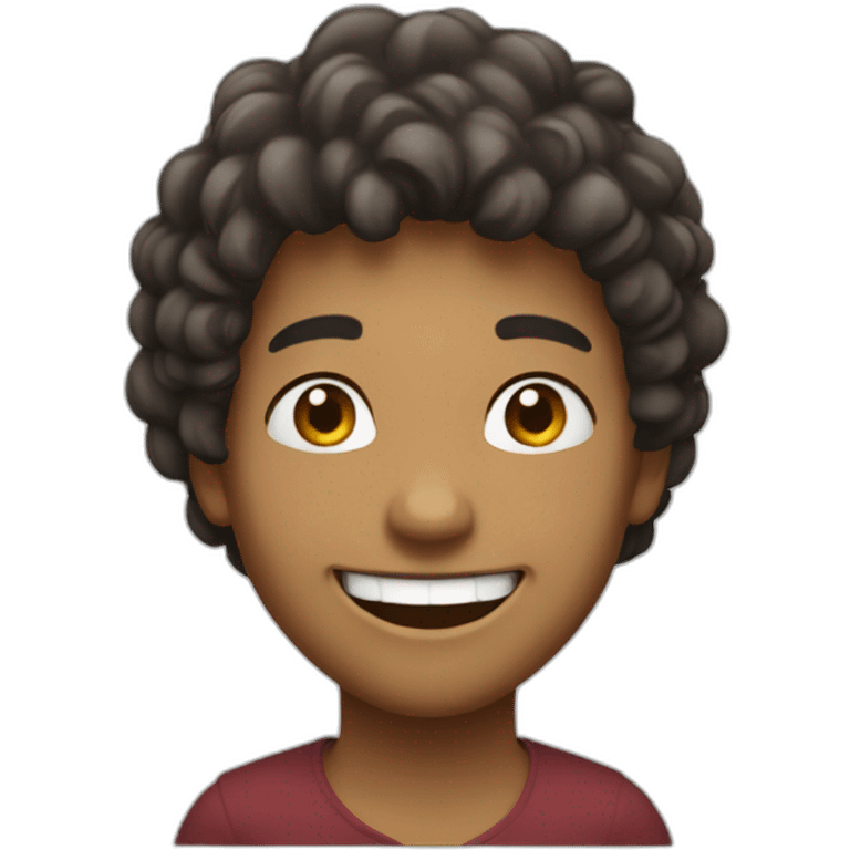 Árabe sonriendo emoji