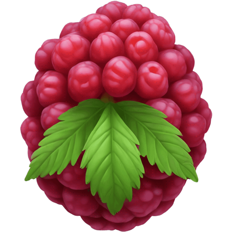 Raspberry emoji