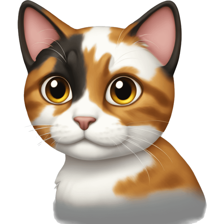 calico cat emoji