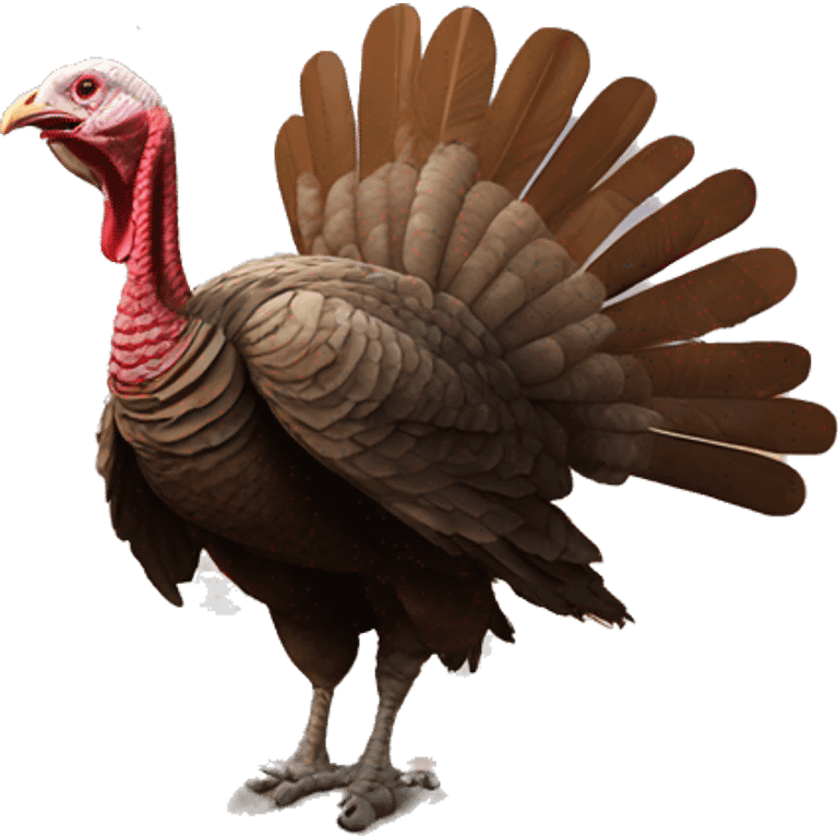 Turkey Climbing Rocky Mountain emoji