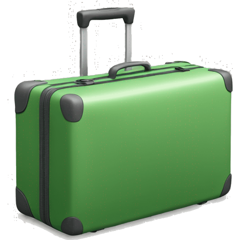 Luggage green emoji