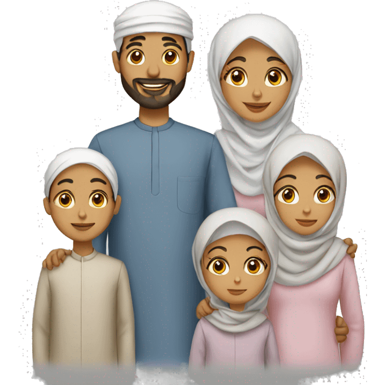 Muslim family  emoji