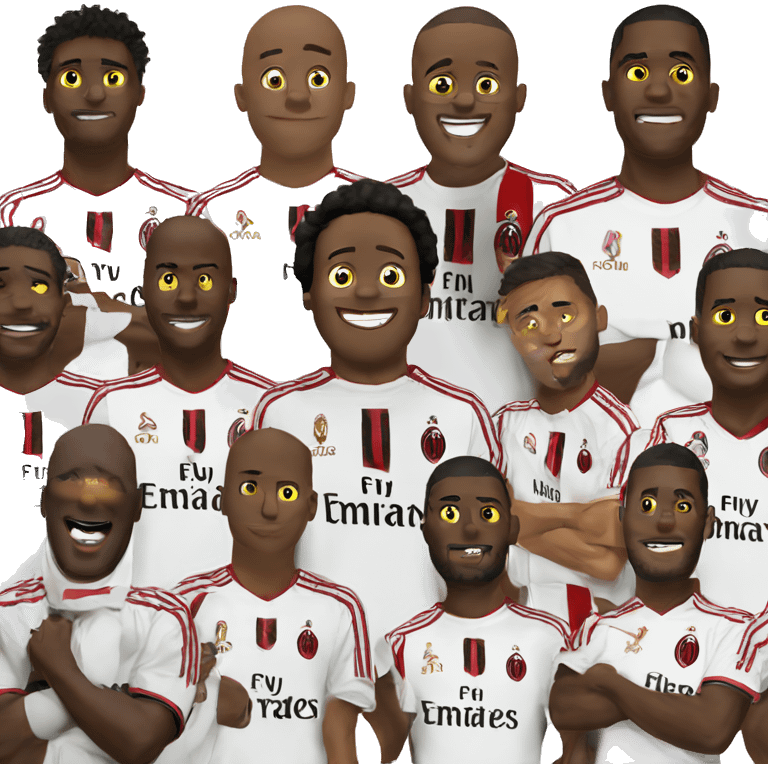 ac milan reaction smilies emoji