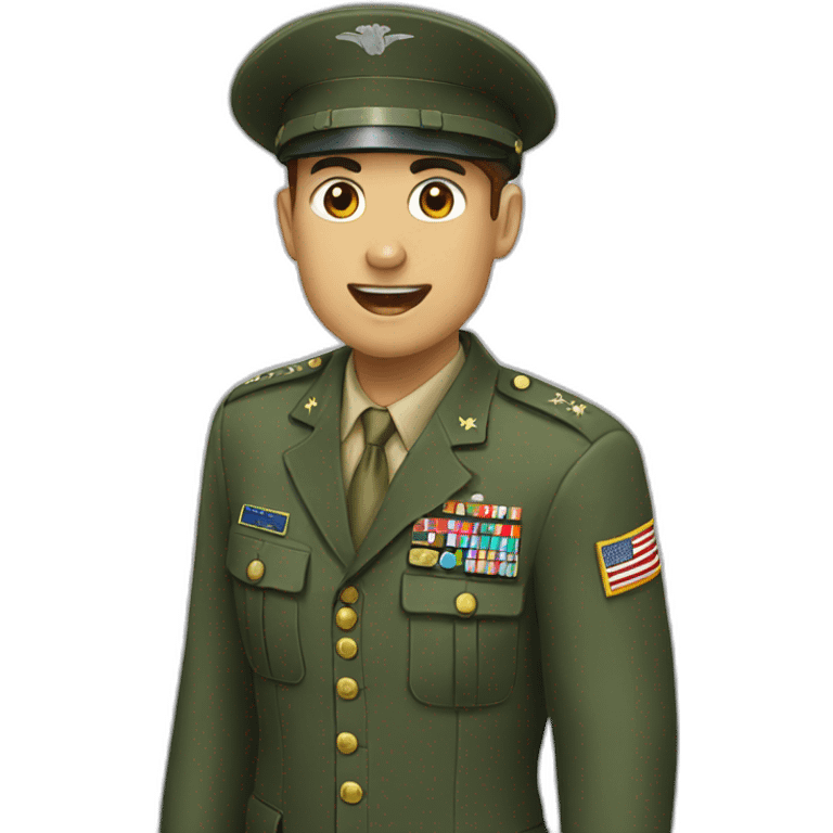 military calling emoji