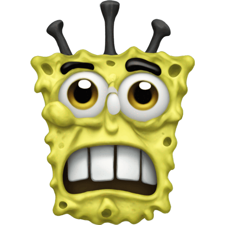 freaky spongebob emoji