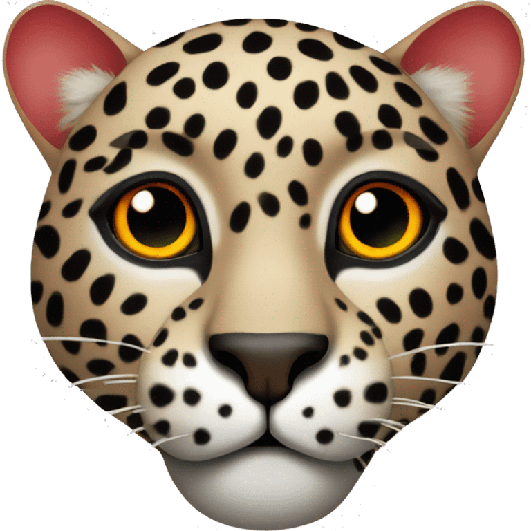 red eyes leopard  emoji