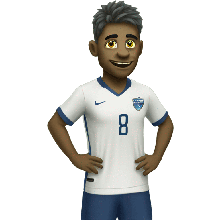 troll as soccer player emoji