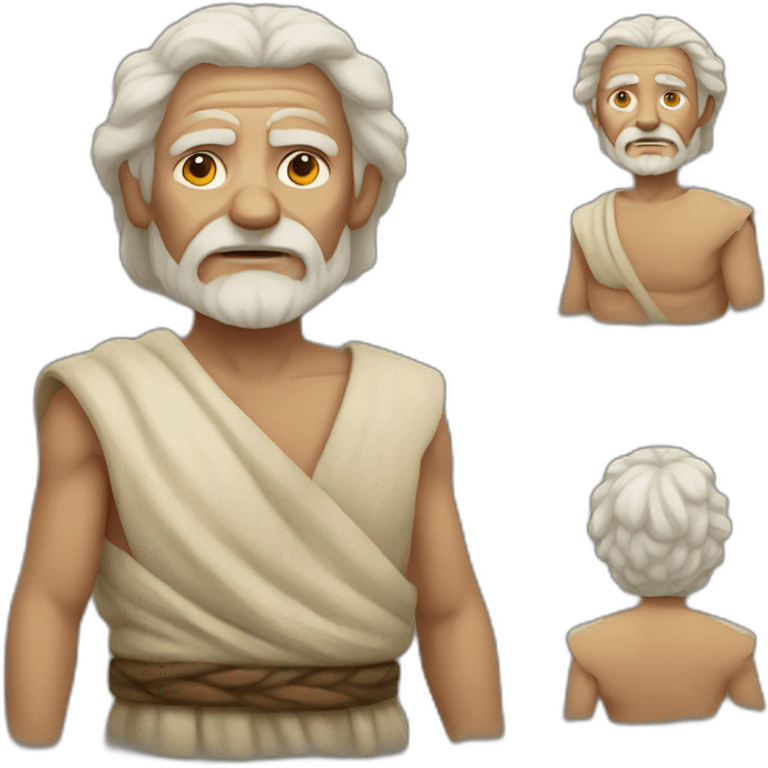 old man in ancient times emoji