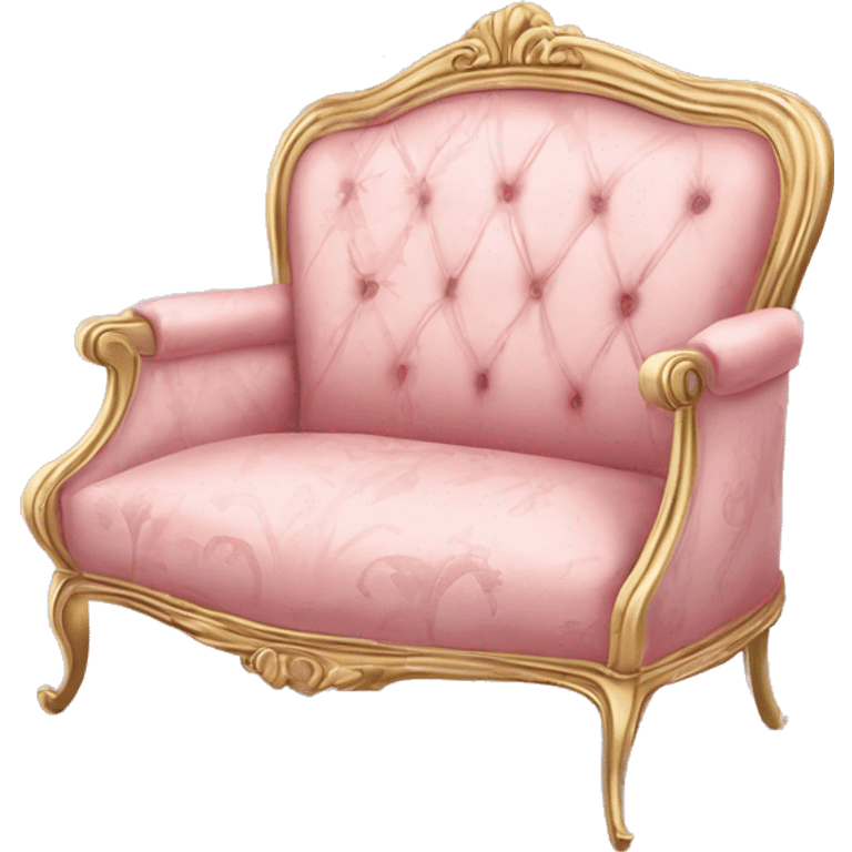 Marie Antoinette style furniture emoji