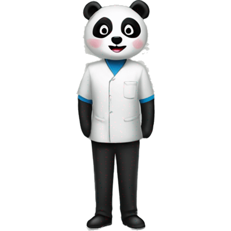 a panda factory emoji