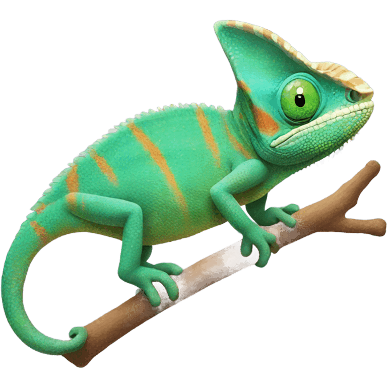 Chameleon emoji