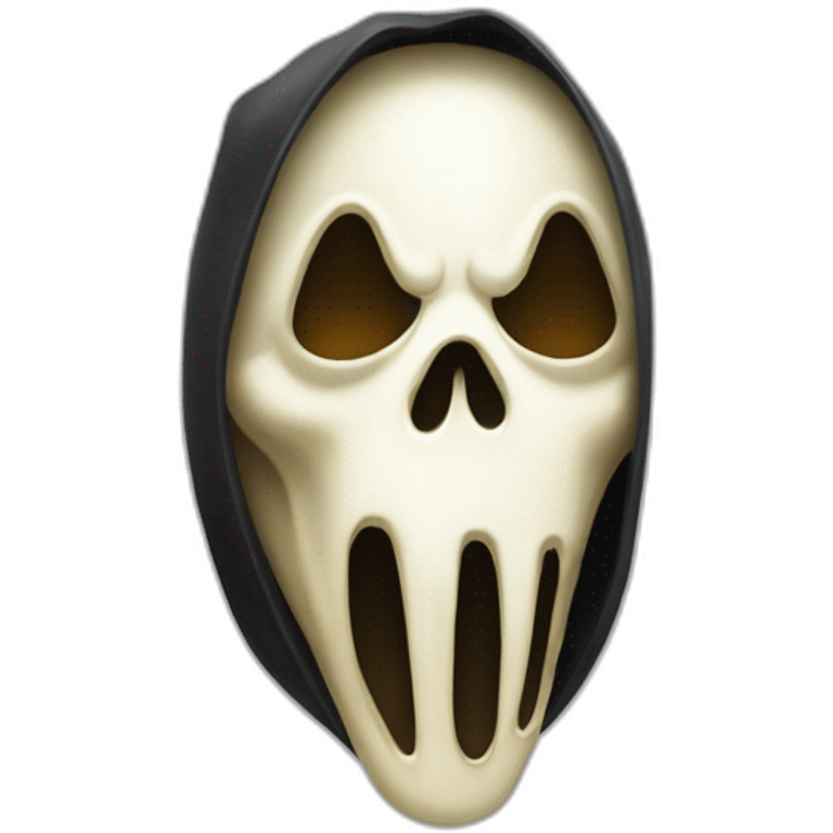 Ghostface from scream movies emoji