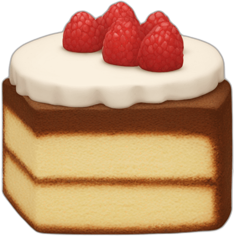 plain cake emoji