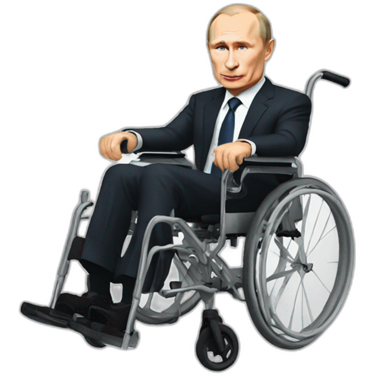 Putin wheelchair emoji