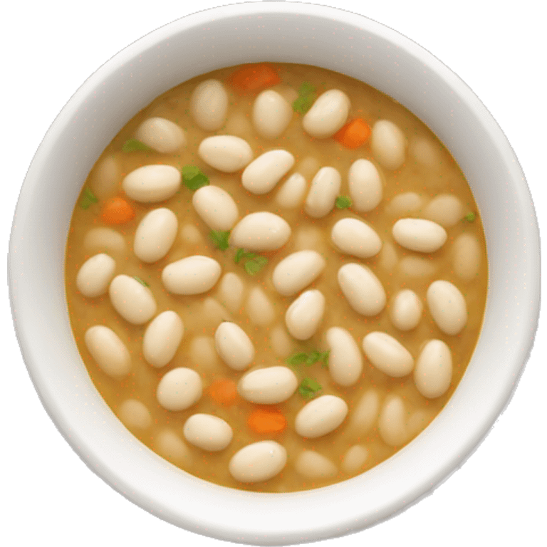 white bean soup emoji