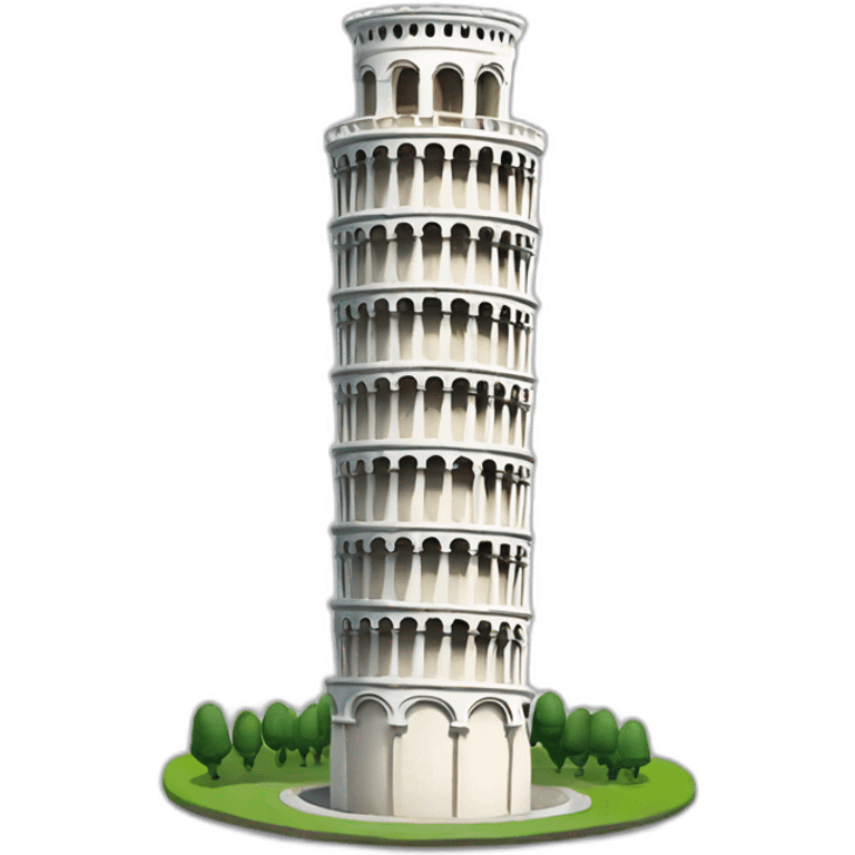 Pisa tower emoji