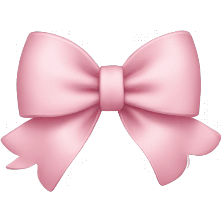 Light Pink Bow  emoji