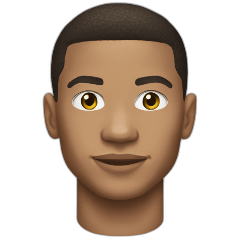 Kylian Mbappé gracioso emoji