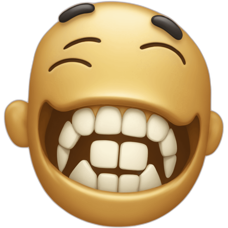 Goldie’s teeth emoji