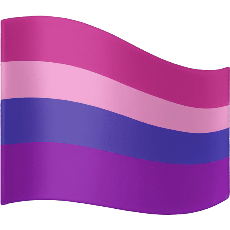 Bisexual flag emoji