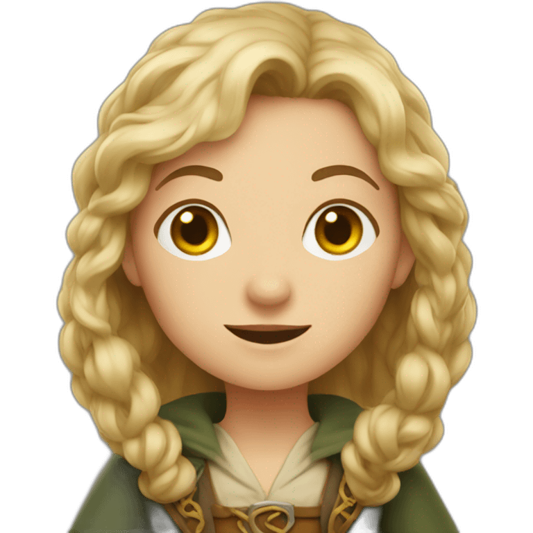 female hobbit emoji