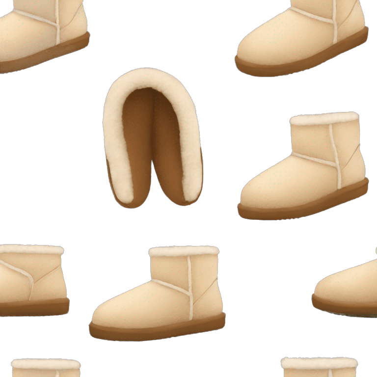 UGG slippers  emoji