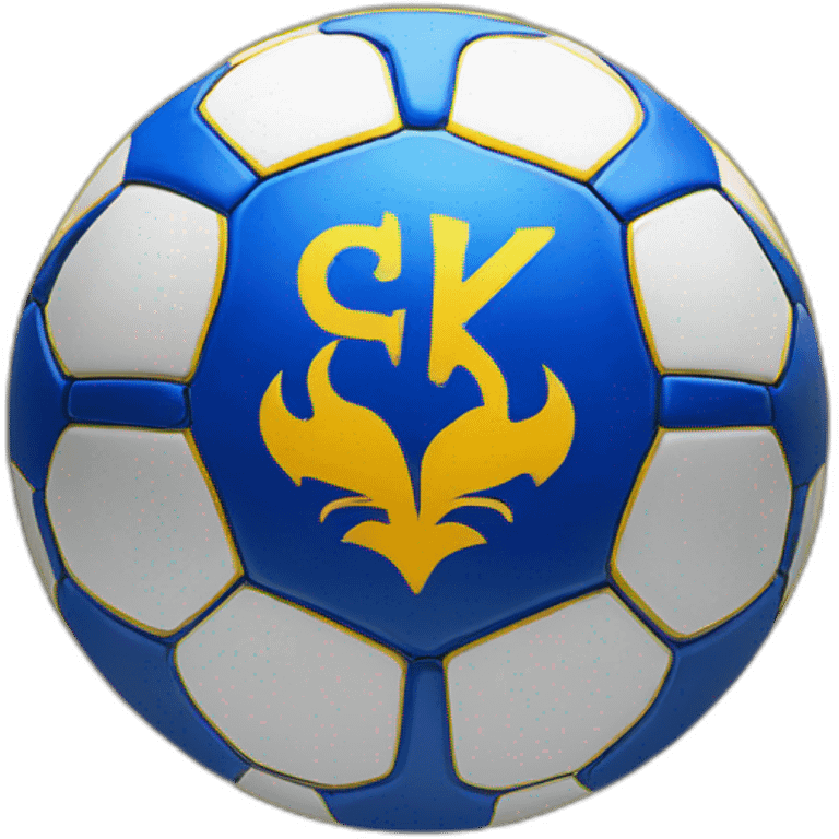 Emblem of the football club SK Kakhovka emoji