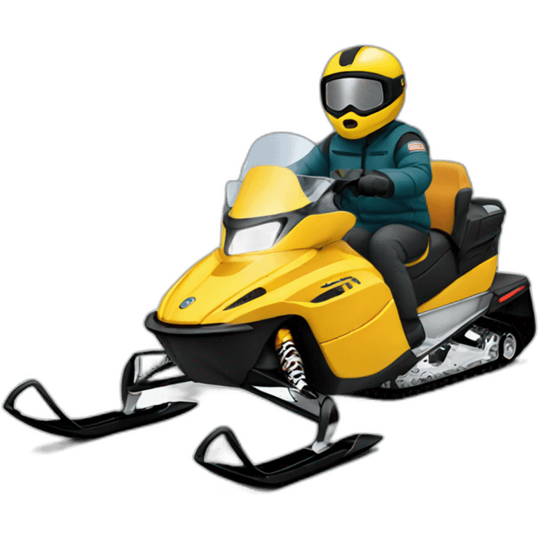 Snowmobile emoji