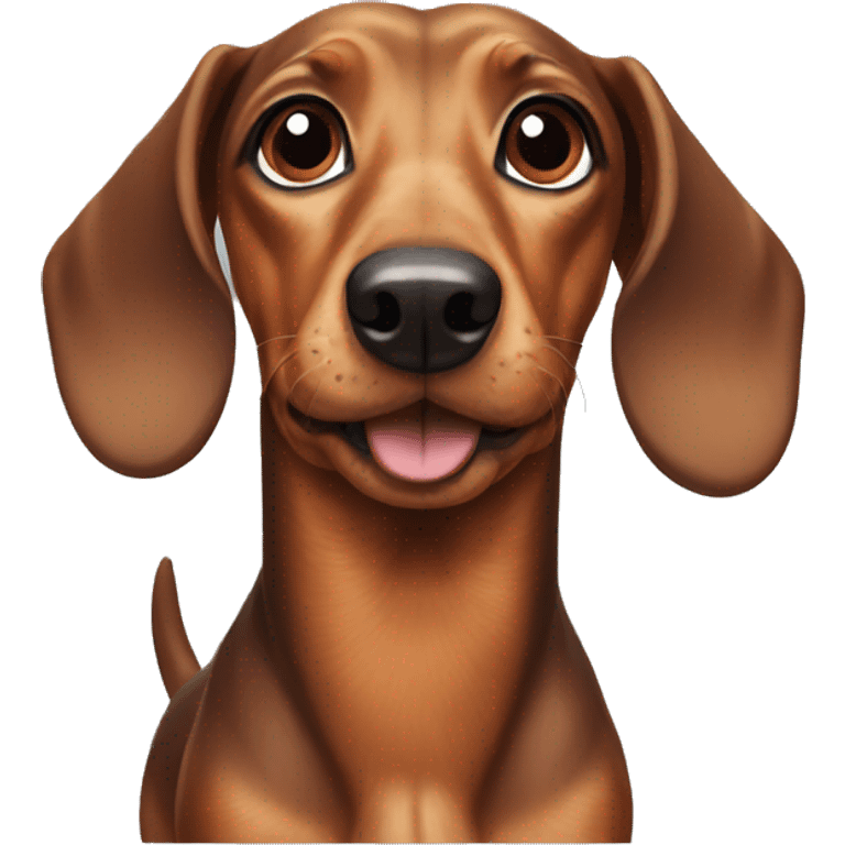 dachshund  emoji