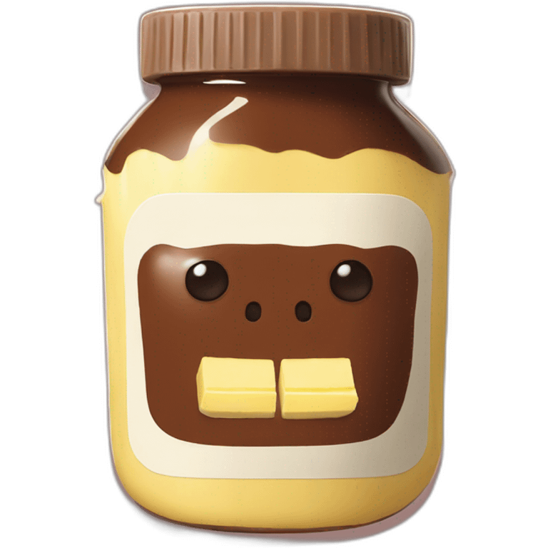 Nutella mit butter emoji