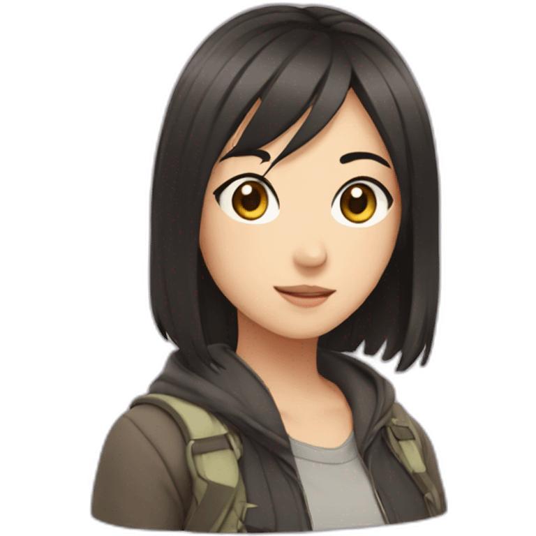 Mira anime character  emoji