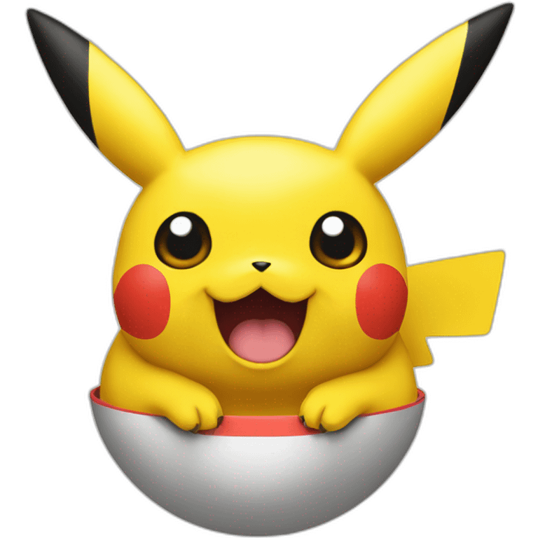 pikachu-enter-in-a-pokeball emoji