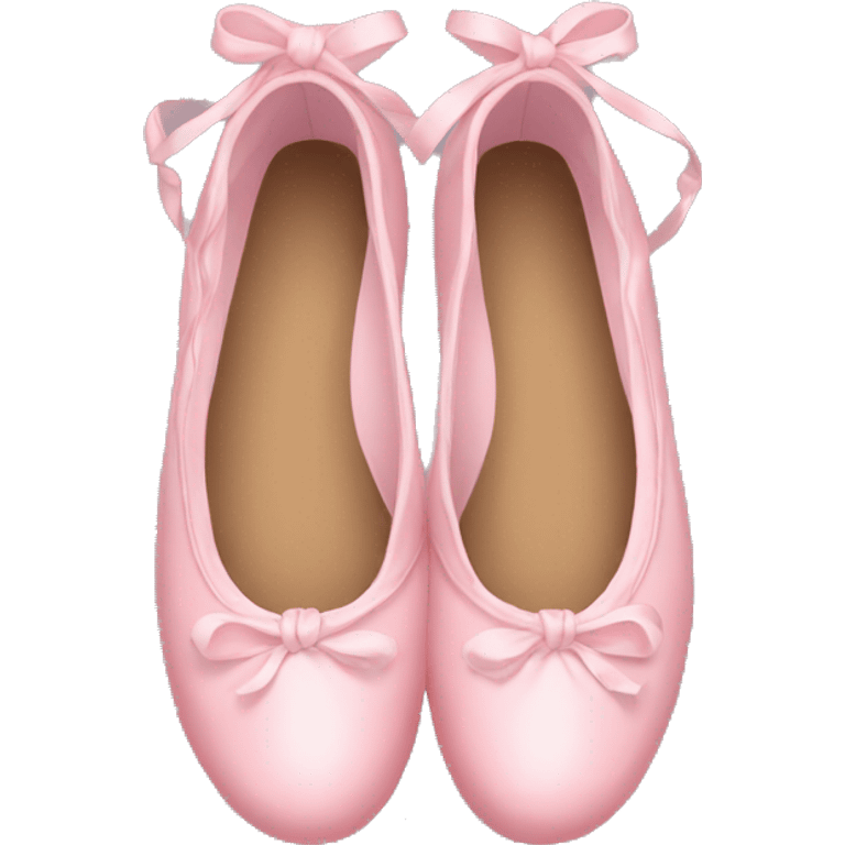 Ballerina pink shoes emoji